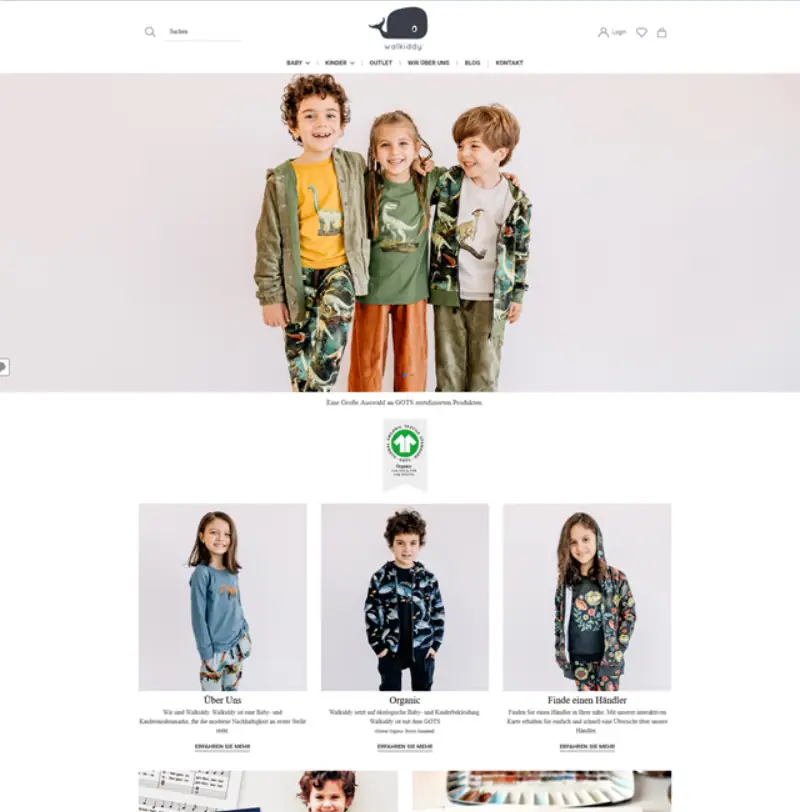 Walkiddy.de project preview